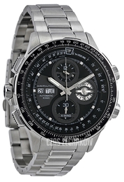 Hamilton Khaki Czarny/Stal Ø45 mm H77766131