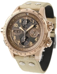 Hamilton Khaki Aviation Brązowy/Skóra Ø45 mm H77916920