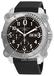 Hamilton Khaki Czarny/Guma Ø46 mm H78616333