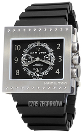 Hamilton Khaki Code Breaker Czarny/Guma H79616333