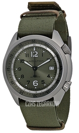 Hamilton Khaki Zielony/Tkanina Ø41 mm H80405865