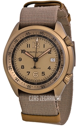 Hamilton Khaki Brązowy/Tkanina Ø41 mm H80435895