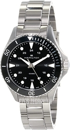 Hamilton Khaki Navy Czarny/Stal Ø37 mm H82201131