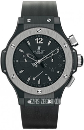 Hublot Big Bang 44.5mm Evolution Split Second Ice Bang Czarny/Guma Ø44.5 mm 309.CK.1140.RX
