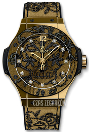 Hublot Big Bang 41mm Żółty/Guma Ø41 mm 343.VX.6580.NR.BSK16