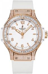 Hublot Big Bang 38mm White Quartz Biały/Guma Ø38 mm 361.PE.2010.RW.0904