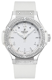 Hublot Big Bang 38mm Biały/Guma Ø38 mm 361.SE.2010.RW.1104
