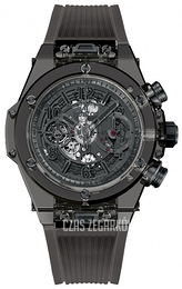 Hublot Big Bang 44.5mm Szkieletowa tarczy/Guma Ø44.5 mm 411.JB.4901.RT.SD