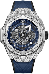 Hublot Big Bang 45Mm Niebieski/Guma Ø45 mm 418.NX.5107.RX.1604.MXM20