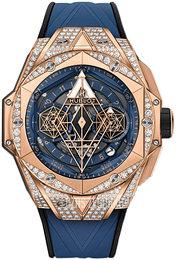 Hublot Big Bang 45Mm Niebieski/Guma Ø45 mm 418.OX.5108.RX.1604.MXM20