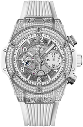 Hublot Big Bang 42mm Biały/Guma Ø42 mm 441.NE.2011.RW.1704