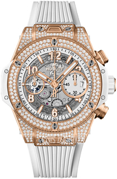 Hublot Big Bang 42mm Biały/Guma Ø42 mm 441.OE.2011.RW.1704