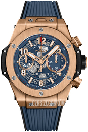 Hublot Big Bang 42Mm Niebieski/Guma Ø42 mm 441.OX.5189.RX