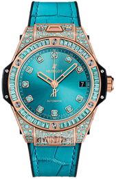 Hublot Big Bang 39Mm Niebieski/Guma Ø39 mm 465.OX.898T.LR.0919