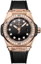 Hublot Big Bang 33mm Czarny/Guma Ø33 mm 485.OX.1280.RX.1204