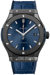Hublot Classic Fusion Niebieski/Guma Ø45 mm 511.CM.7170.LR