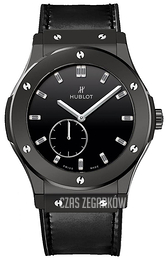 Hublot Classic Fusion Czarny/Skóra Ø45 mm 515.CS.1270.VR