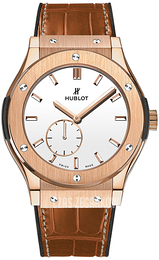 Hublot Classic Fusion Srebrny/Skóra Ø45 mm 515.OX.2210.LR