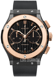 Hublot Classic Fusion Czarny/Guma Ø45 mm 521.CO.1780.RX