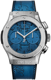 Hublot Classic Fusion Niebieski/Guma Ø45 mm 521.NX.050B.VR.BER18