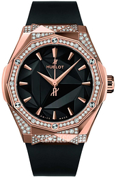 Hublot Classic Fusion Czarny/Guma Ø40 mm 550.OS.1800.RX.1804.ORL19