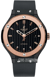 Hublot Classic Fusion Czarny/Skóra Ø38 mm 565.CO.1780.RX