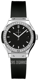 Hublot Classic Fusion Czarny/Guma Ø33 mm 581.NX.1171.RX.1104
