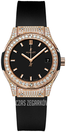 Hublot Classic Fusion Czarny/Guma Ø33 mm 581.OX.1181.RX.1704