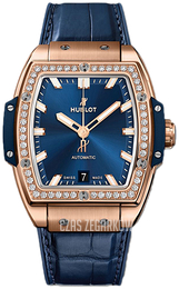 Hublot Big Bang 39Mm Niebieski/Guma 665.OX.7180.LR.1204