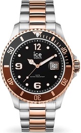Ice Watch Czarny/Stal w kolorze różowego złota Ø40 mm 016548