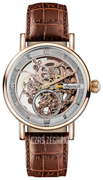 Ingersoll The Herald Srebrny/Skóra Ø40 mm I00401