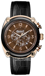 Ingersoll The Michigan Brązowy/Skóra Ø34 mm I01202