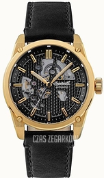 Ingersoll The Carroll Automatic Czarny/Skóra Ø45.5 mm I11601