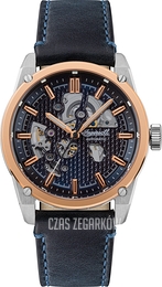 Ingersoll The Carroll VALUE_UNKOWN Niebieski/Skóra Ø45 mm I11602