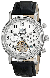 Ingersoll Tecumseh Srebrny/Skóra Ø43 mm IN1825SL