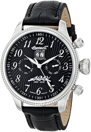 Ingersoll Czarny/Skóra Ø47 mm IN3106BK