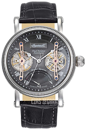 Ingersoll Szary/Skóra Ø43 mm IN3109GY