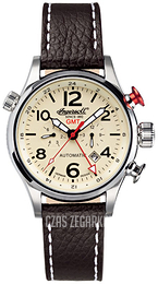 Ingersoll Beżowy/Skóra Ø46 mm IN3218CR