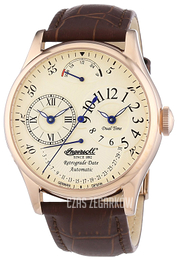 Ingersoll Ragtime Beżowy/Skóra Ø43 mm IN3608RCR