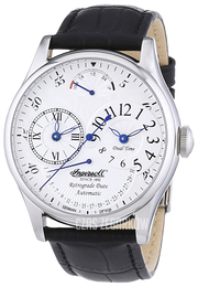 Ingersoll Ragtime Biały/Skóra Ø43 mm IN3608WH
