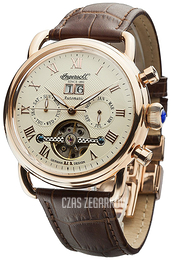 Ingersoll Beżowy/Skóra Ø44 mm IN8210RG