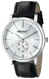 Ingersoll Springfield Srebrny/Skóra Ø40 mm INQ012WHSL