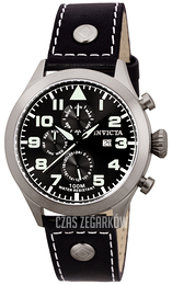 Invicta I-Force Military Czarny/Skóra Ø45 mm 0353
