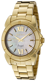 Invicta Angel Biały/Stal w odcieniu złota Ø38 mm 0460