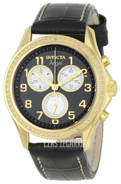 Invicta Angel Czarny/Skóra Ø39 mm 0579