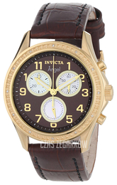 Invicta Angel Brązowy/Skóra Ø39 mm 0580