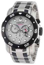 Invicta Pro Diver Szary/Stal Ø48 mm 0690