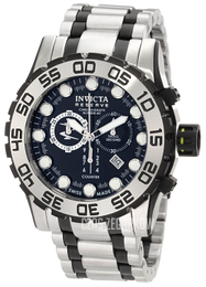 Invicta Reserve Czarny/Stal Ø52 mm 0814