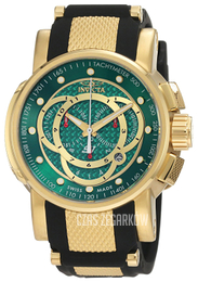 Invicta S1 Zielony/Stal w odcieniu złota Ø48 mm 0898