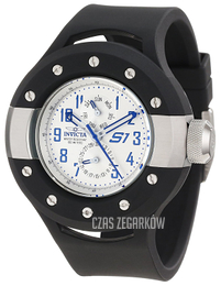 Invicta S1 Srebrny/Guma Ø52 mm 10001
